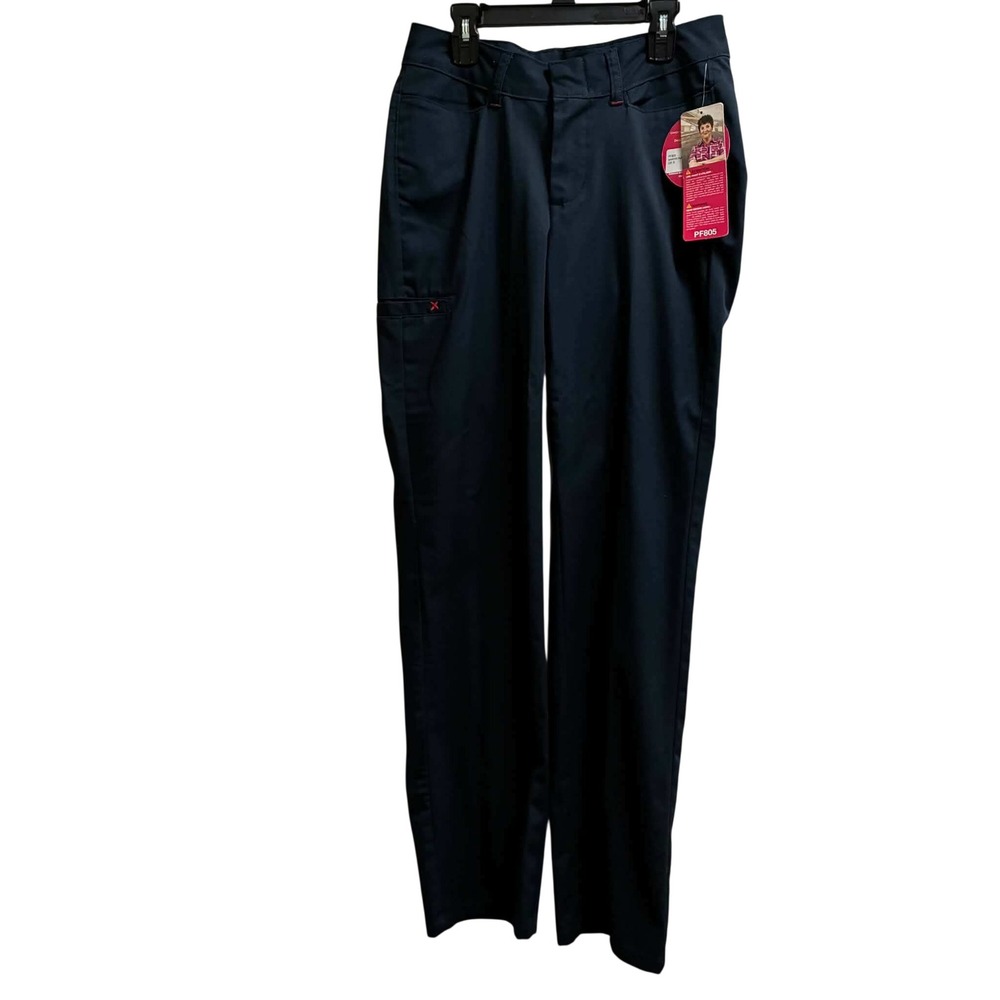Pilote & Filles Work Pants Womens 6 Navy Blue Utility Trousers PF805